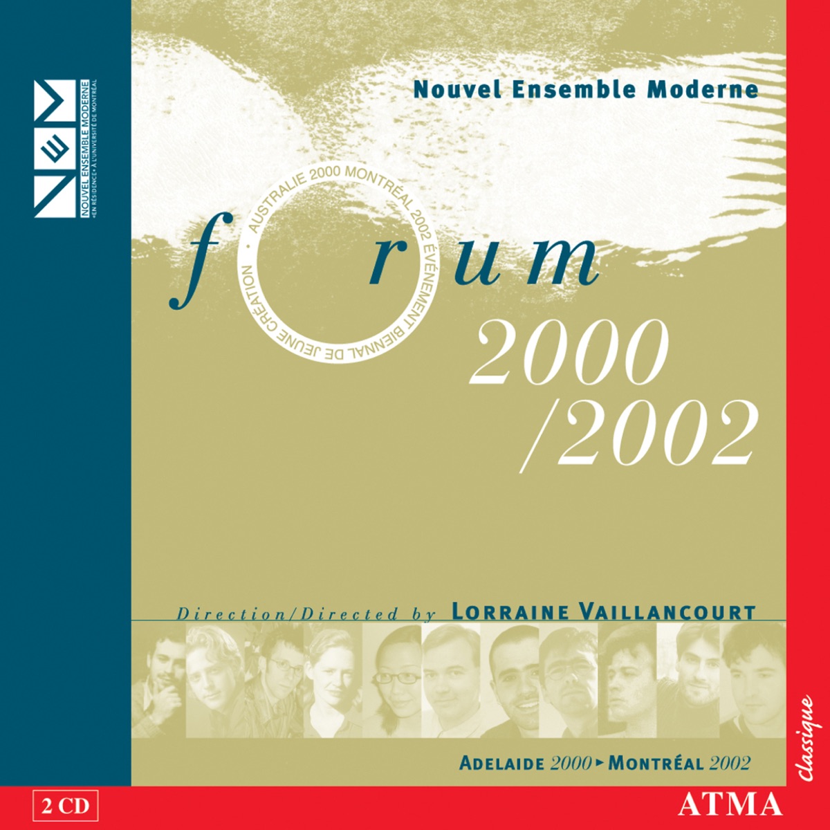 Forum 2000-2002 by Lorraine Vaillancourt & Orchestre Métropolitain album cover