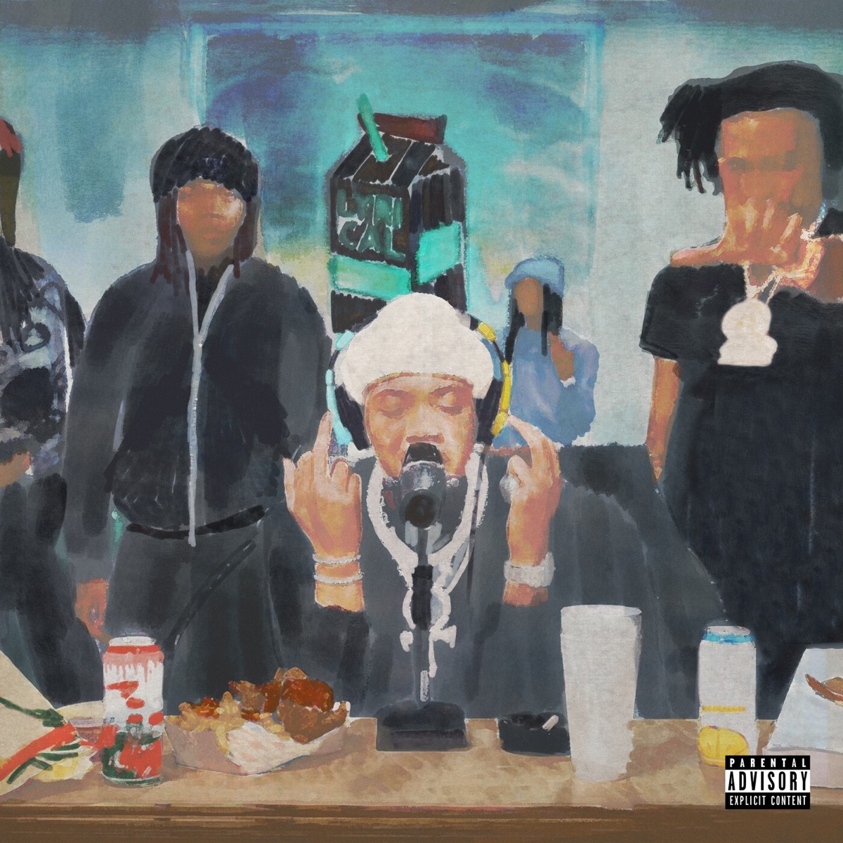 Racks In Class (Lunch Break Freestyle) - Single by Lyrical Lemonade & G Herbo album cover