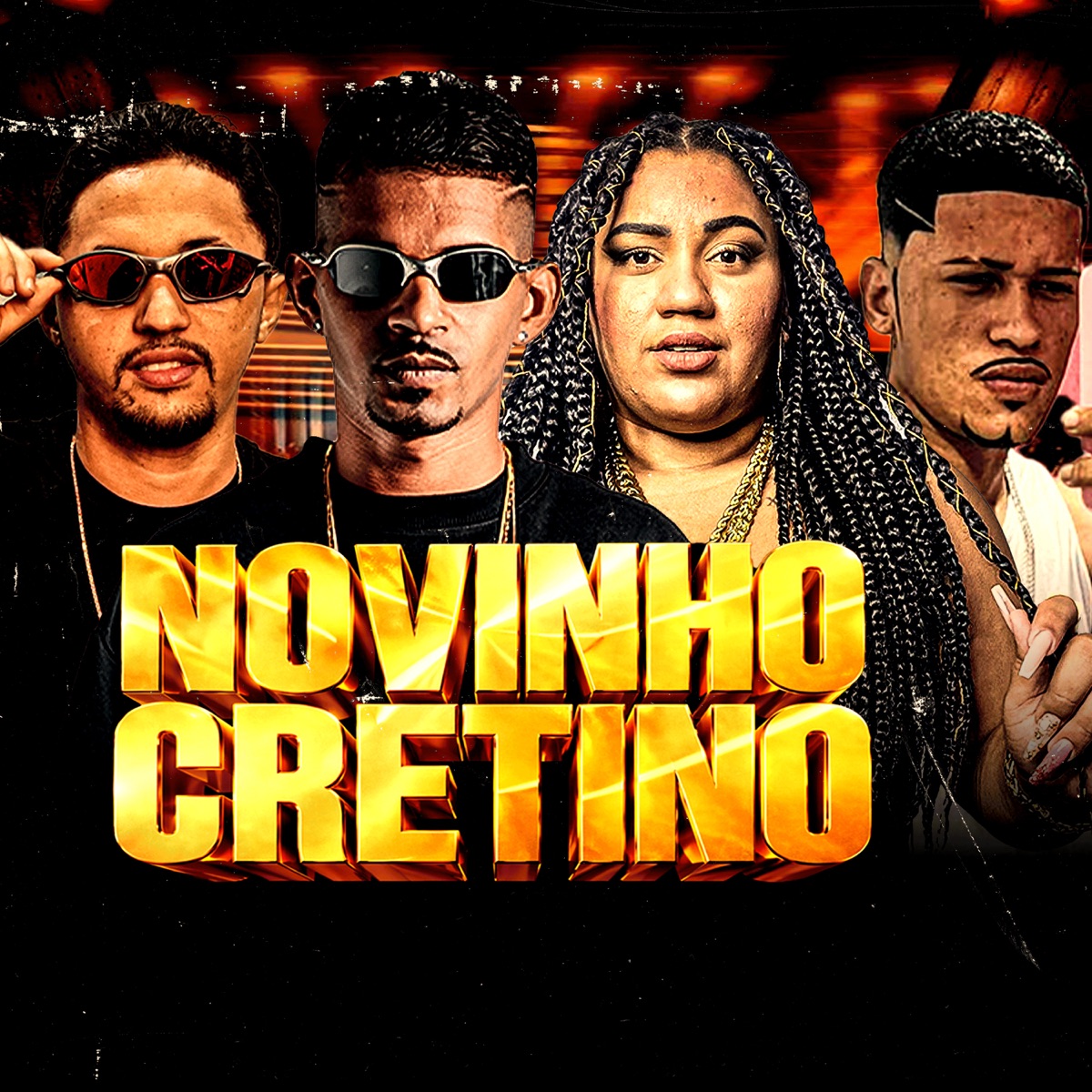 Novinho Cretinho - Single by Mc Mila, eo dmenor & danyllo problema album cover