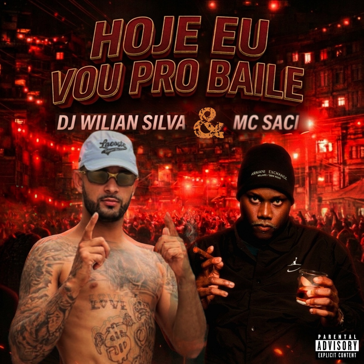 Hoje Eu Vou pro Baile - Single by MC Saci album cover