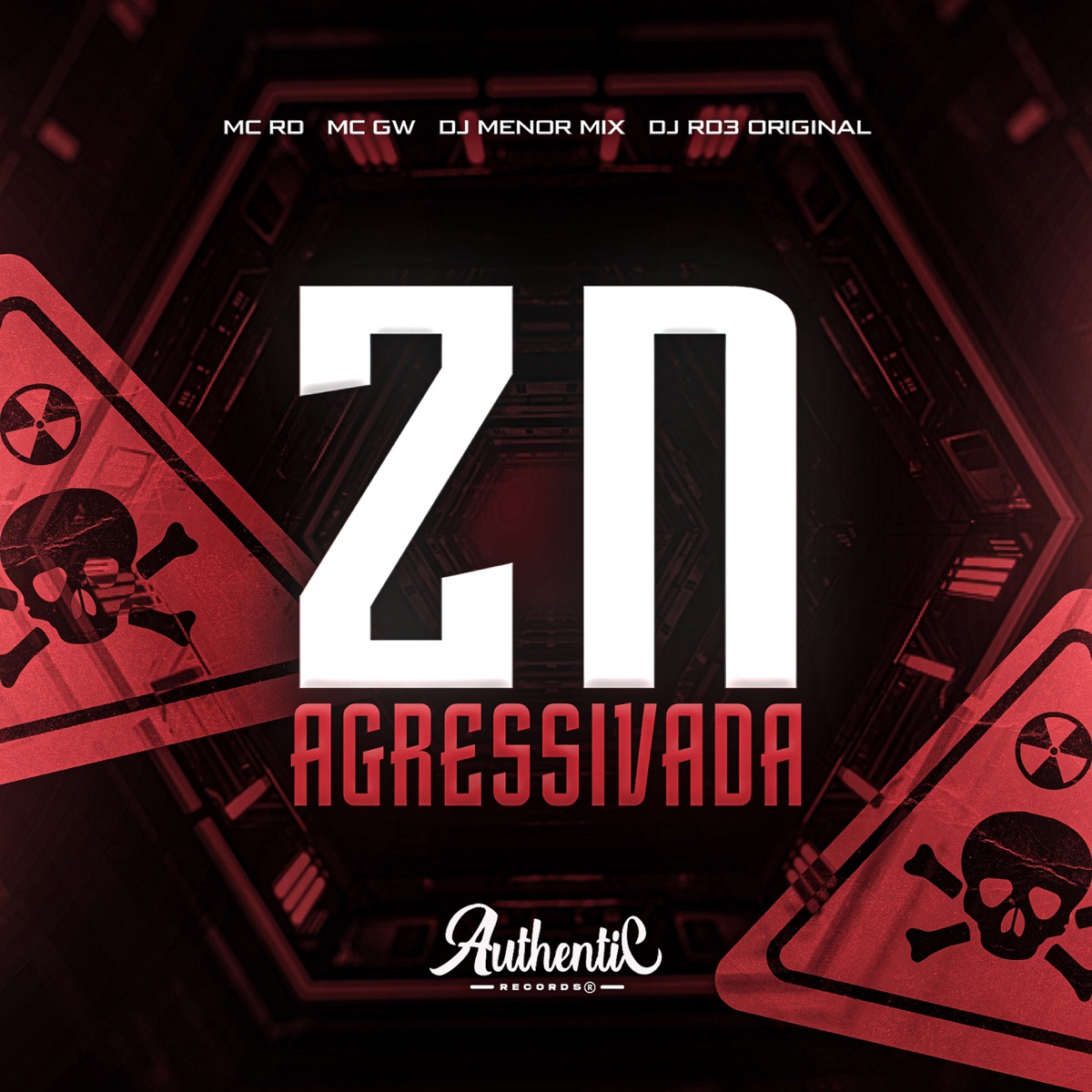Zn Agressivada (feat. MC GW & Mc Rd) - Single by DJ Menor Mix & DJ RD3 album cover