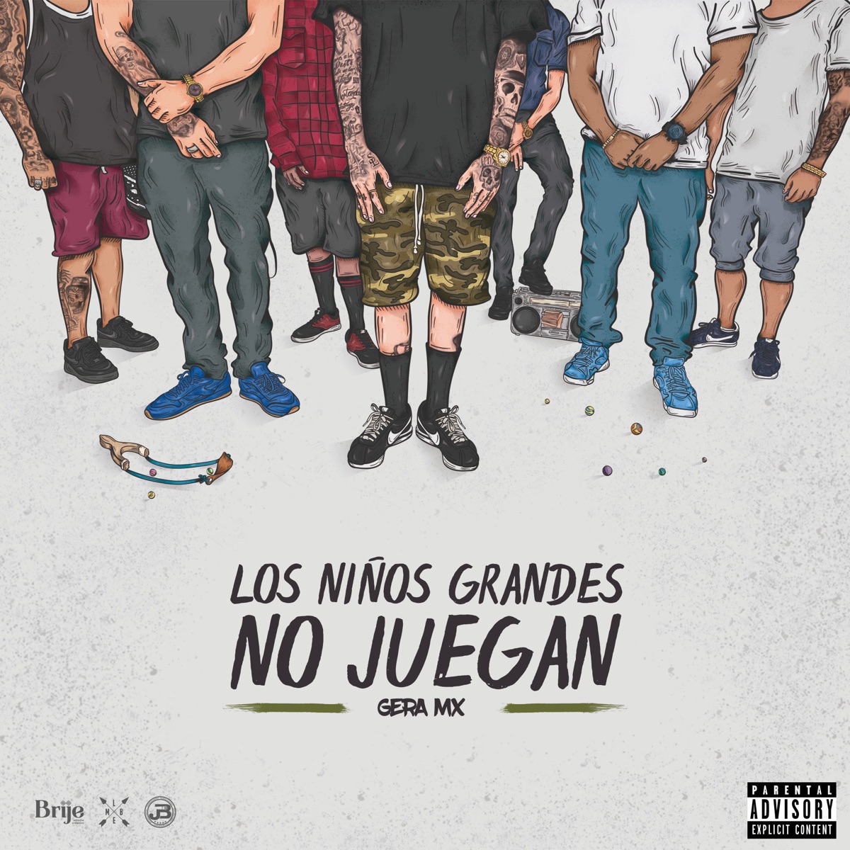 Los Niños Grandes No Juegan by Gera MX album cover