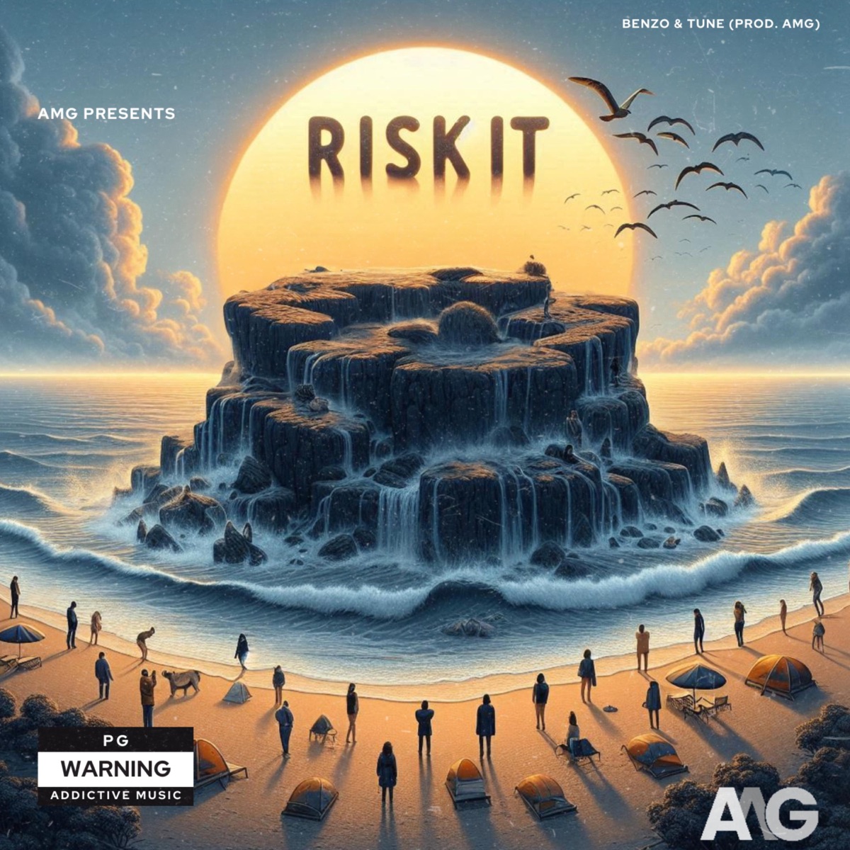 Risk It - Single by Benzo Benz & Tune God album cover