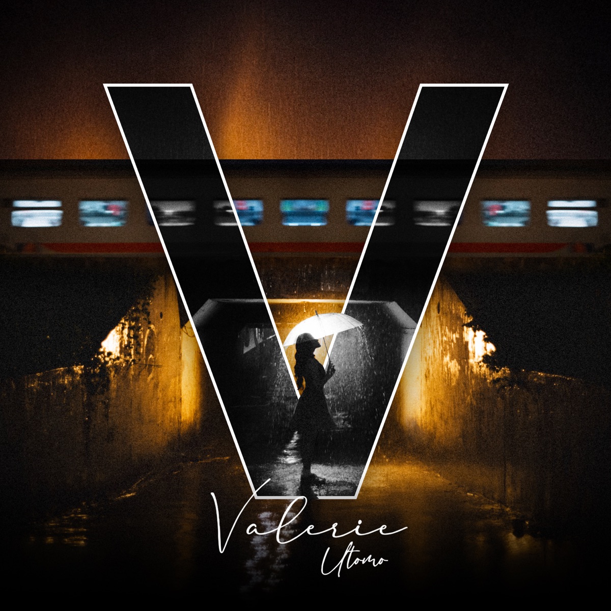 V (feat. AMIDA KEYLA) - Single by Valerie Utomo album cover