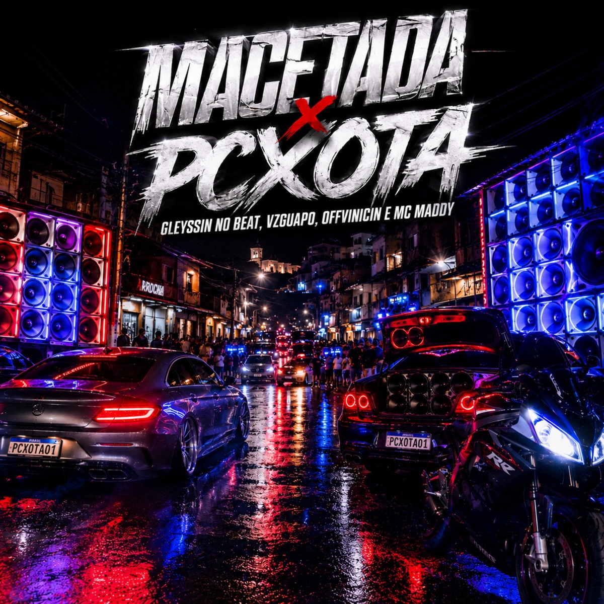 MACETADA x PCXOTA - Single by Gleyssin No Beat, Vzguapo, OffVinicin & Mc Maddy album cover