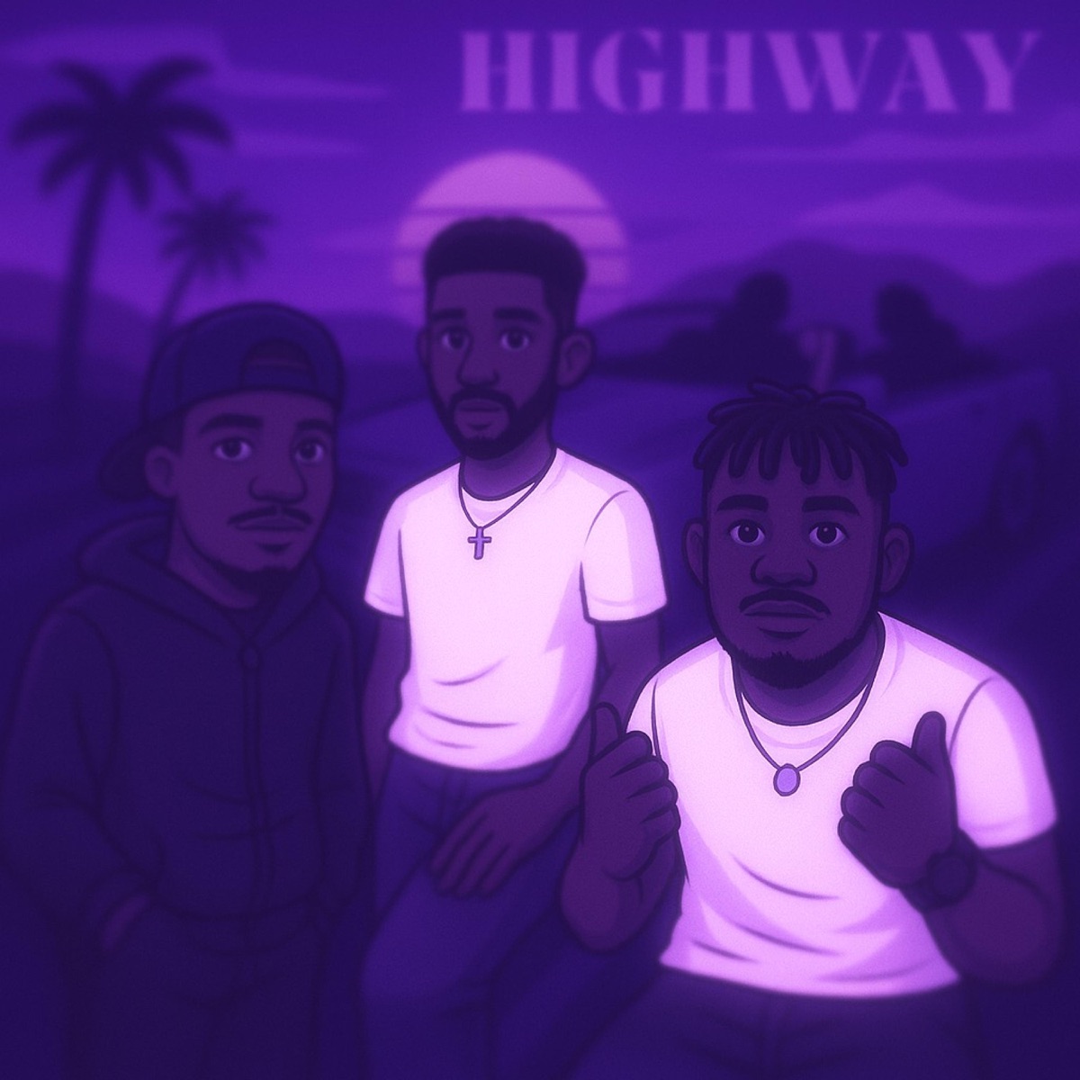 Highway (feat. Wavii & DonWon) [Sped Up] - Single by Tai Smoove album cover