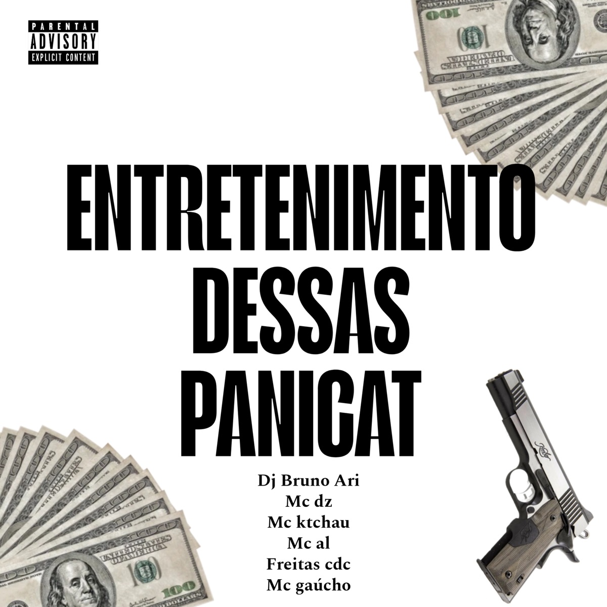 Entretenimento Dessas Panicat - Single by MC DZ, Mc Ktchau, MC AL 051, FREITAS CDC, MC Gaúcho & Bruno Ari album cover