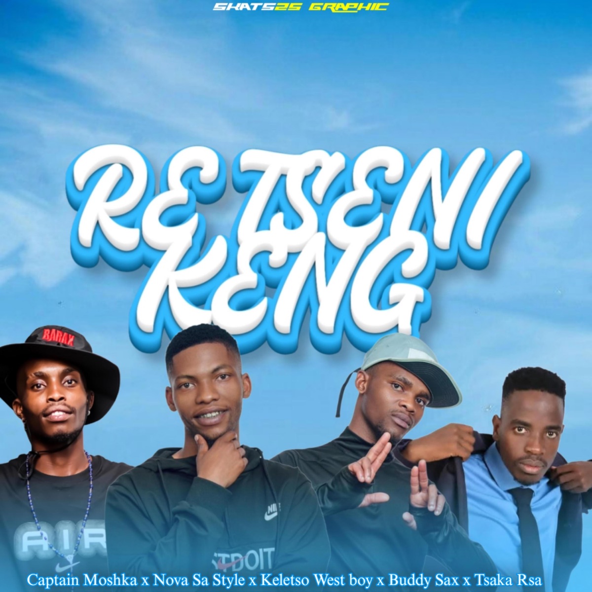 Re tseni keng (feat. Nova Sa Style, Westboy & Tsaka Rsa) - Single by Captain Moshka album cover
