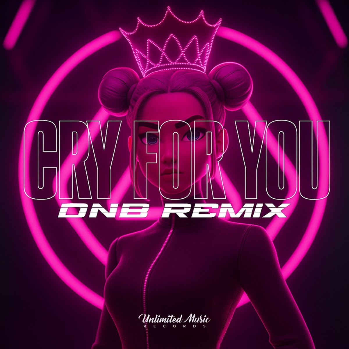 Cry For You (Drum & Bass) - Single by Jungle Queen & TBMN album cover