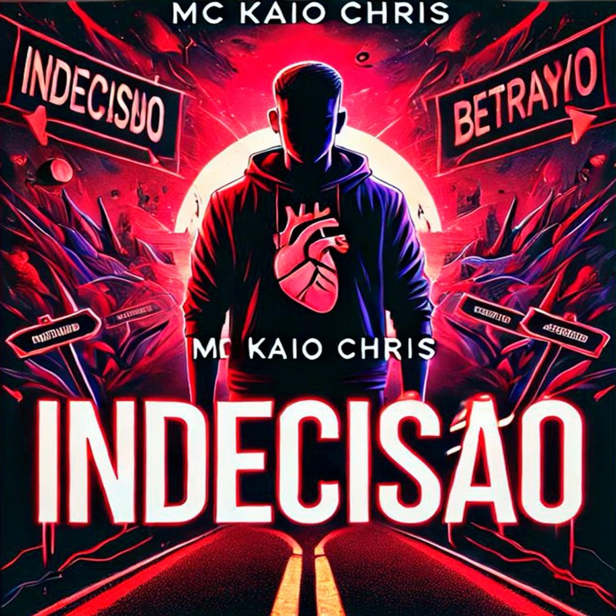 INDECISÃO (feat. DJBIELGSN) - Single by MC KAIO CHRIS album cover