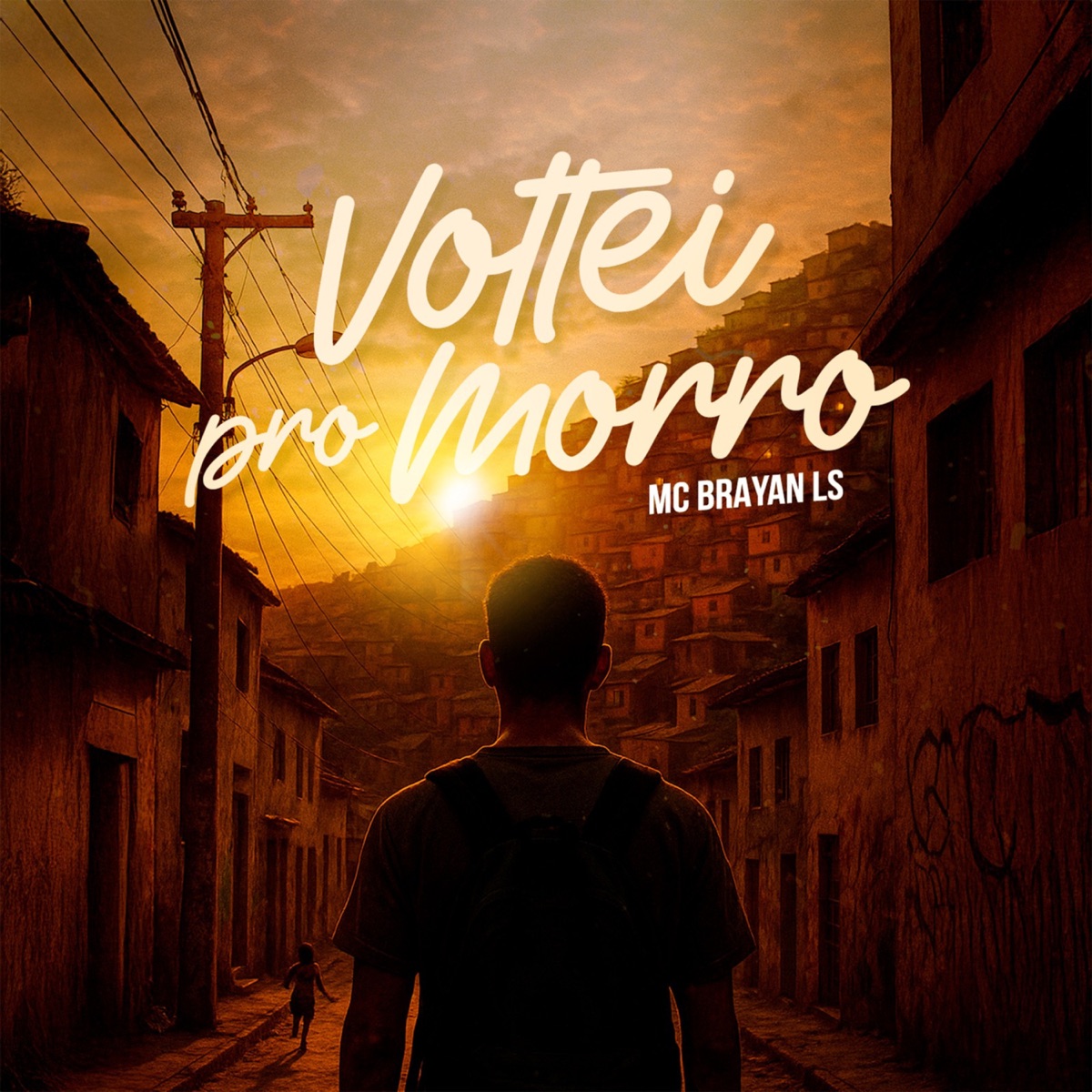 Voltei pro Morro - Single by MC Brayan LS album cover