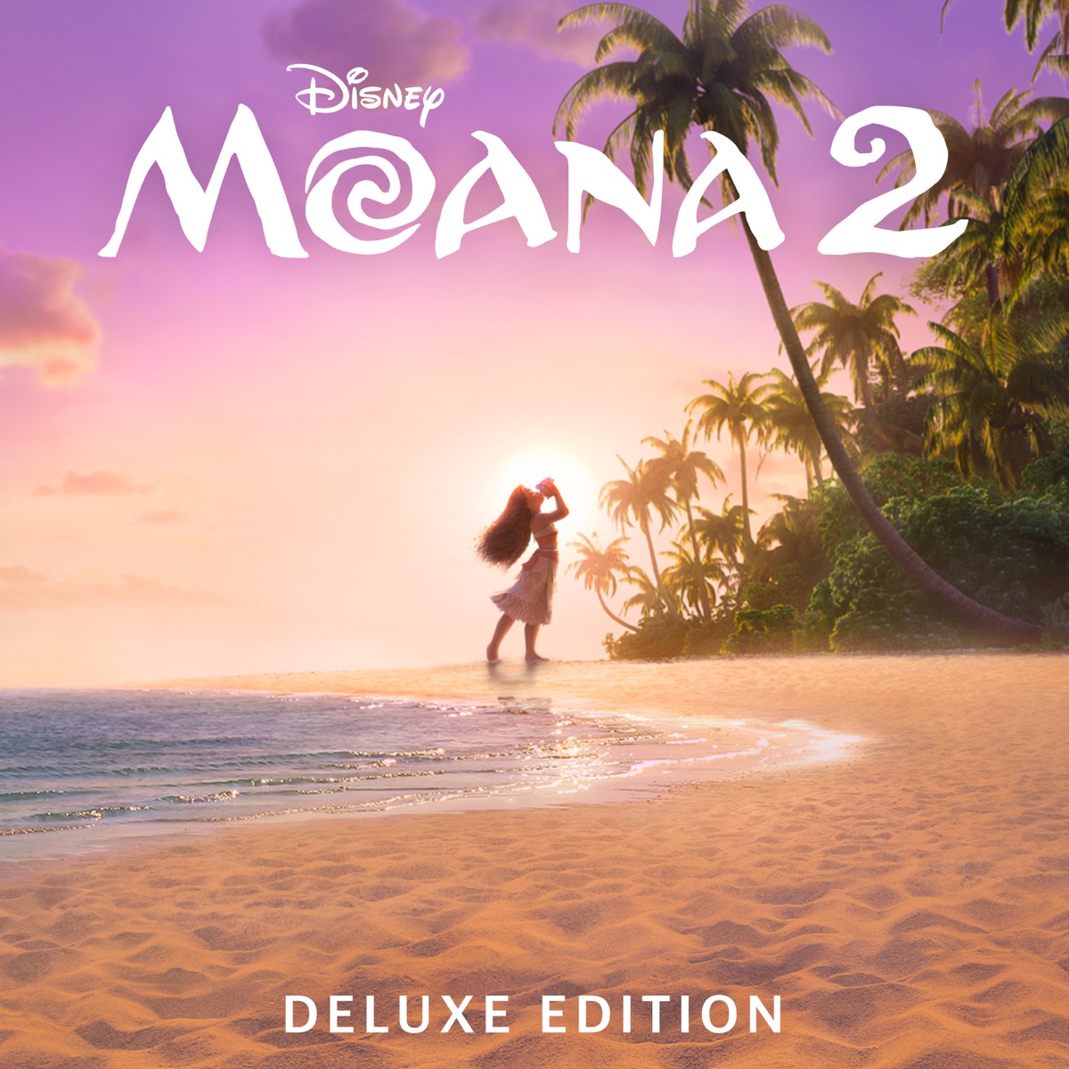 Moana 2 (Original Motion Picture Soundtrack) [Deluxe Edition] by Auli'i Cravalho & Dwayne Johnson album cover