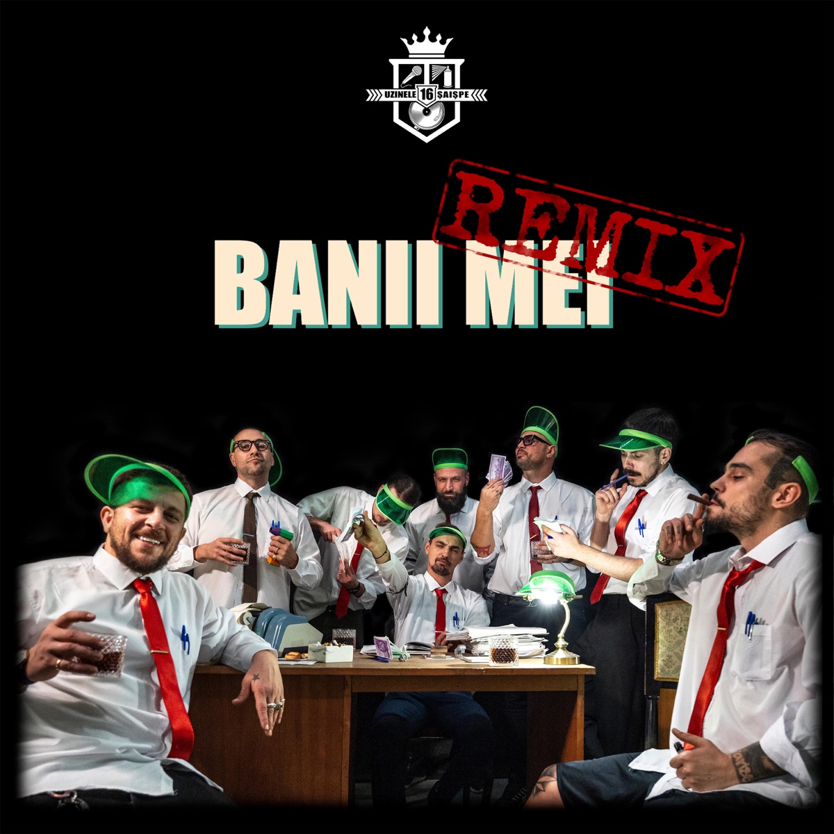 Banii Mei (feat. Stres, Rashid, Cortes, Jianu & Macanache) [Remix] - Single by Laur album cover