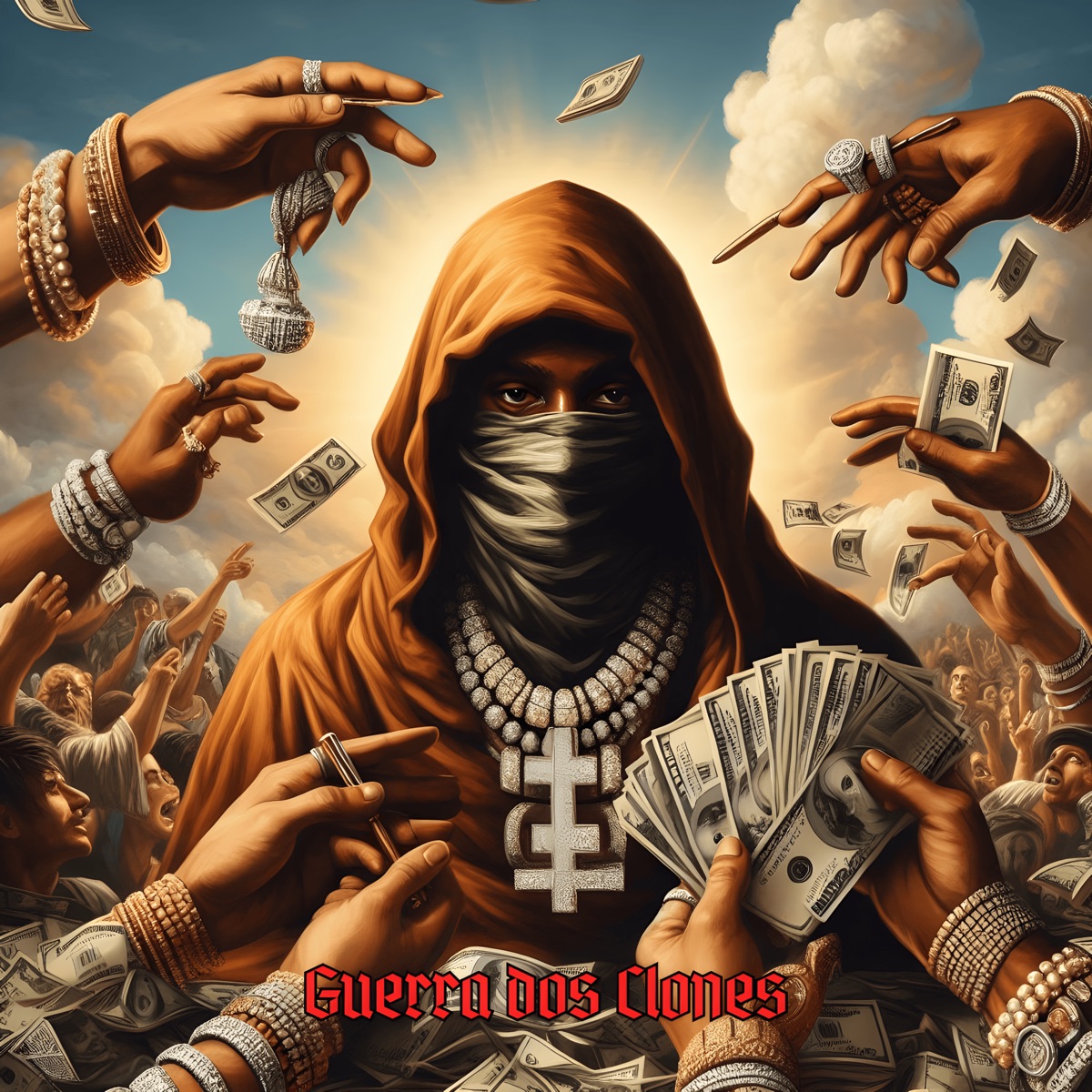 Guerra dos Clones - Single by NeverSobrioBoy TK & Alvorada Records album cover