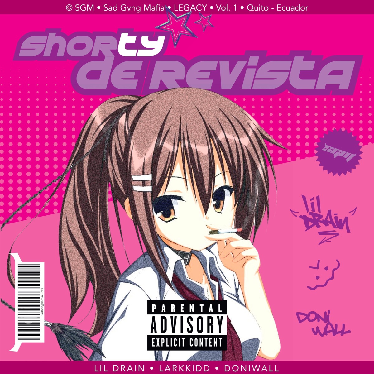 Shorty de Revista (feat. Larkkidd & Doni Wall) - Single by lil drxinn album cover