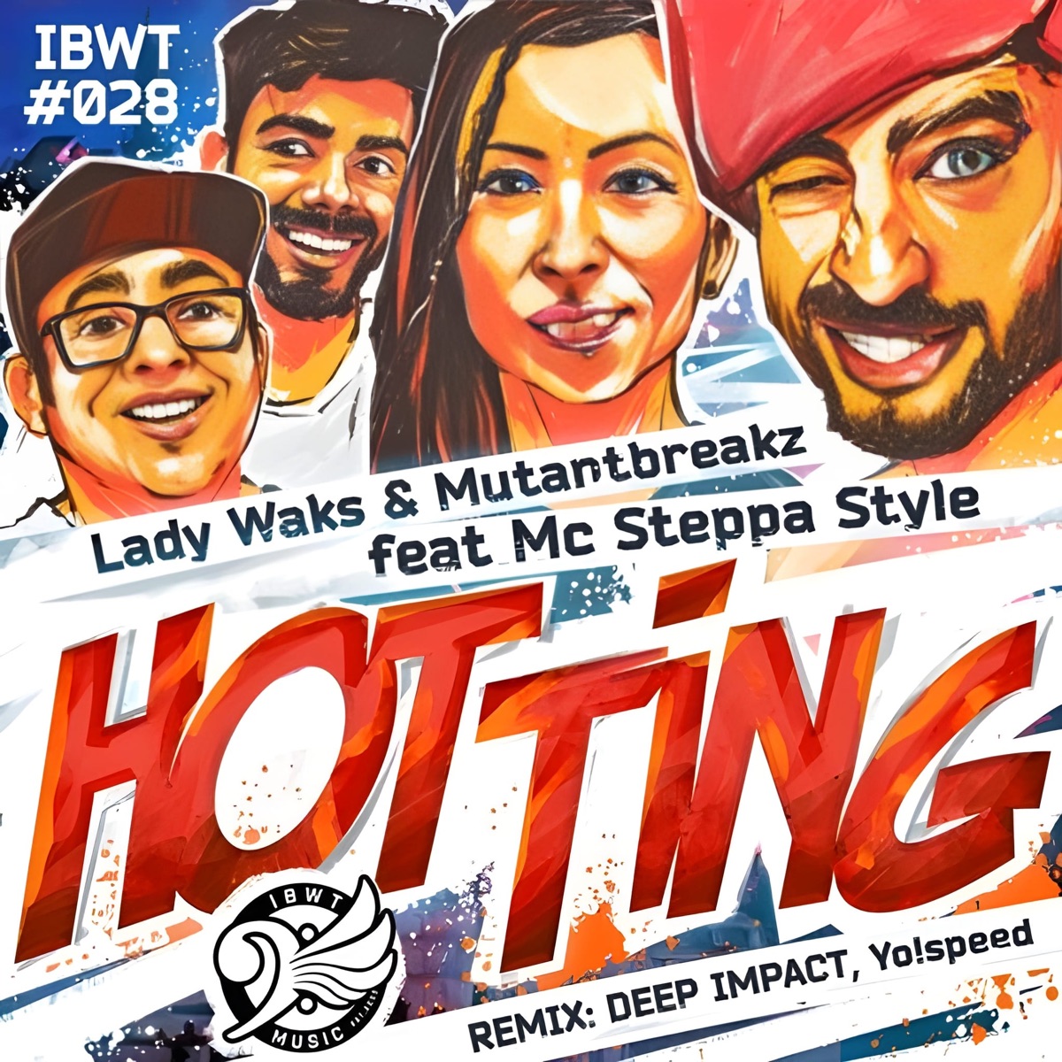 Hot Ting (feat. Mc Steppa Style) - Single by Lady Waks & Mutantbreakz album cover