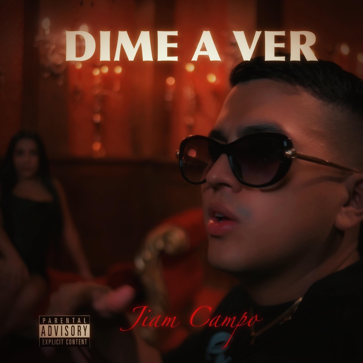 DIME A VER - Single by Jiam Campo album cover