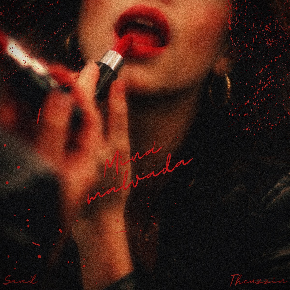 MINA MALVADA - Single by THEUZZIN, SAAD & Dj Matheus Bruno album cover
