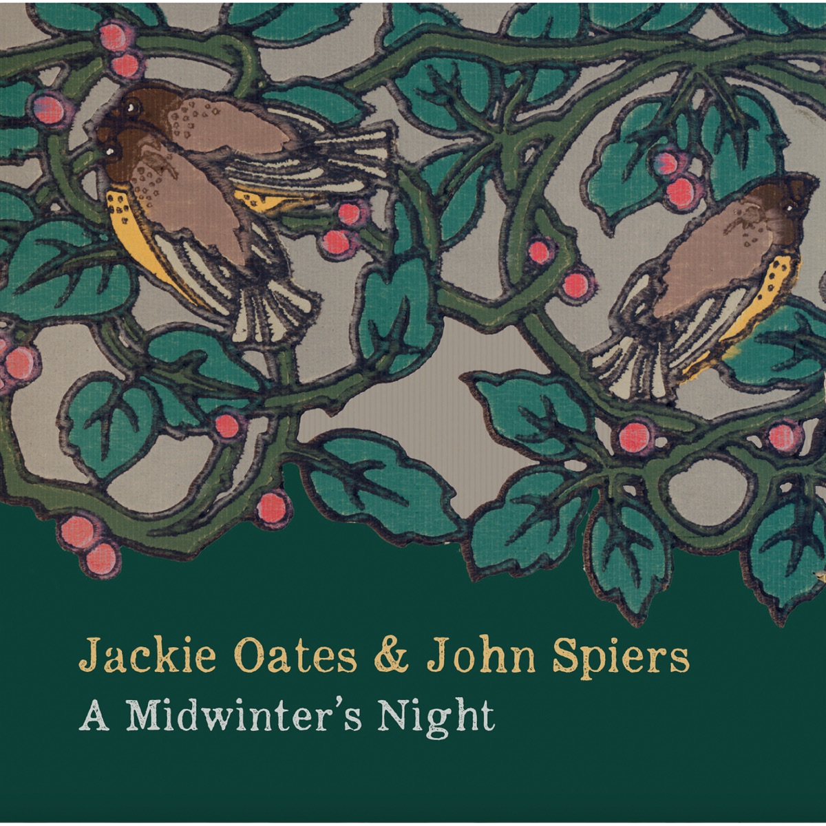 A Midwinter's Night by Jackie Oates & John Spiers album cover