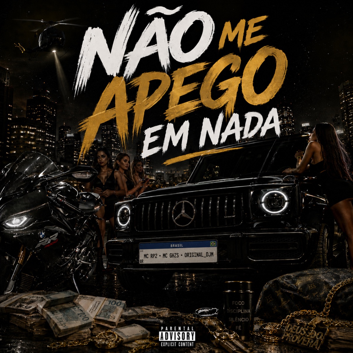 Não Me Apego em Nada - Single by MC RP2, Mc Ghzs & Original_djm album cover