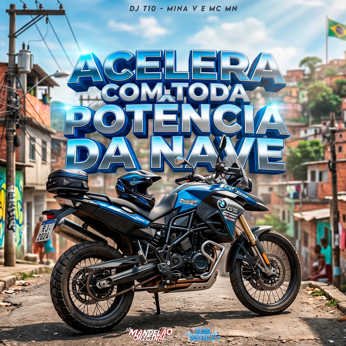 Acelera Com Toda Potência da Nave - Single by MinaV & MC MN album cover