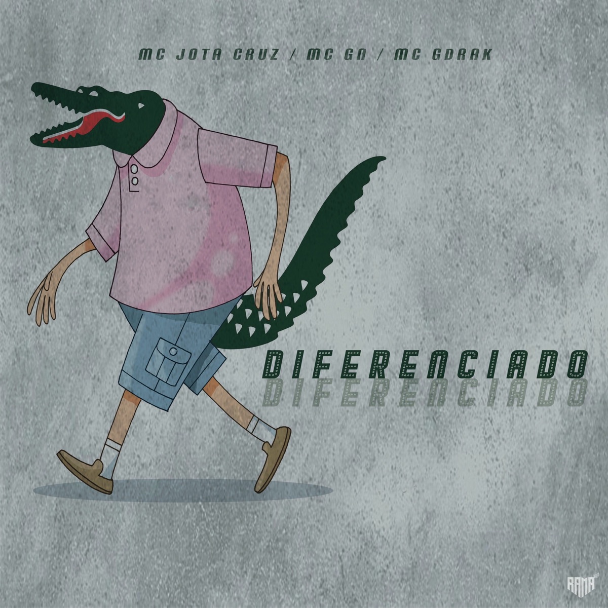 Diferenciado (feat. Mc Jota Cruz, MC Gn & Mc Gabe) - Single by Mc GDrack & Leandro Alves album cover