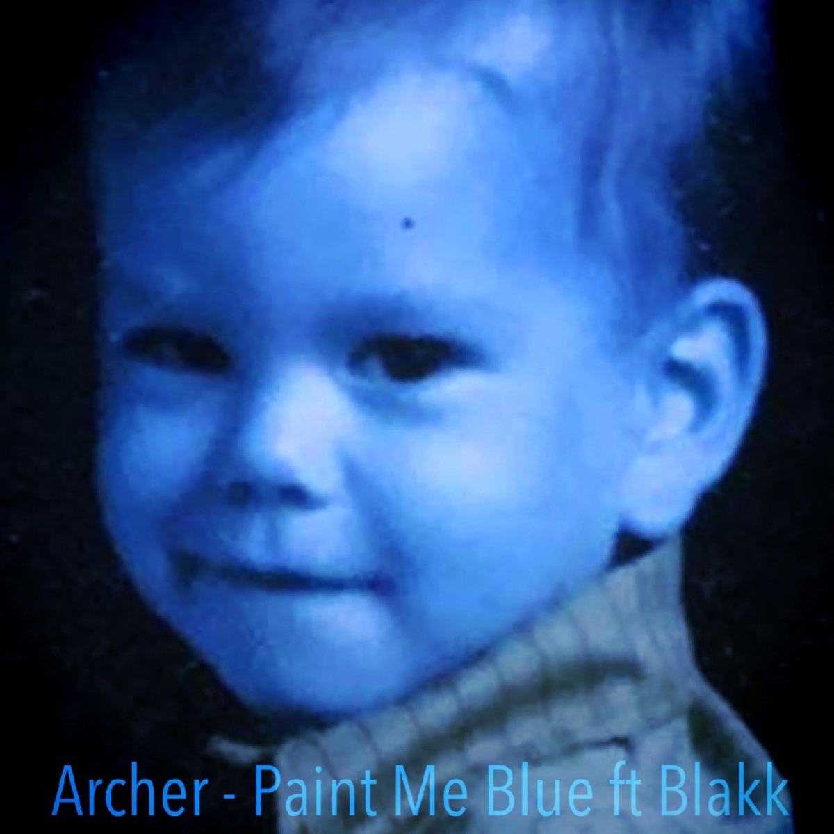 Paint Me Blue (feat. Blakk) - Single by Archer album cover