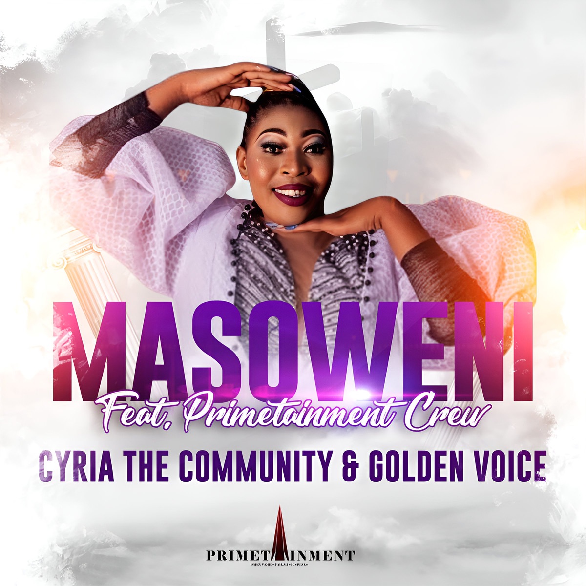 Masoweni - Single (feat. Primetainment Crew) - Single by Cyria the community & Golden Voice album cover