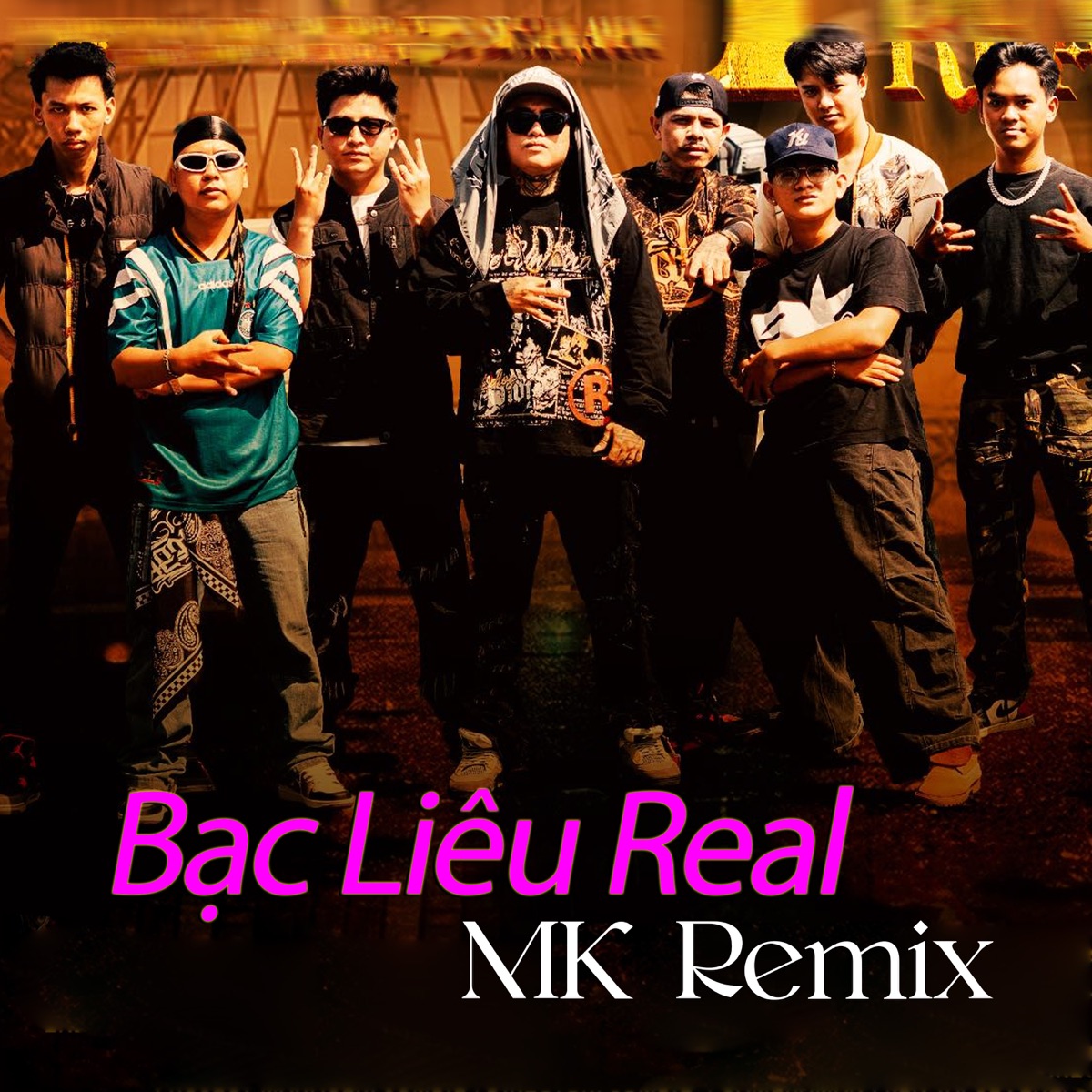Bạc Liêu Real (MK Remix) [feat. Dong Tay, Sakhar, Ama G, SinKra & Chips] - Single by Jombie album cover