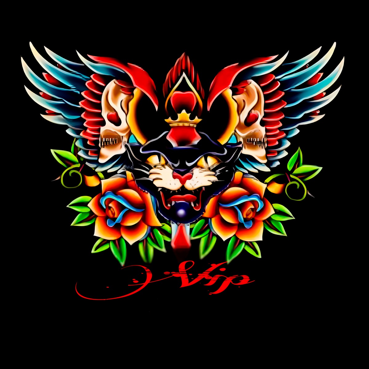 VIP (feat. 3N3V3) - Single by Majestic Mafia, C.K. La Ghettostar & Suae album cover
