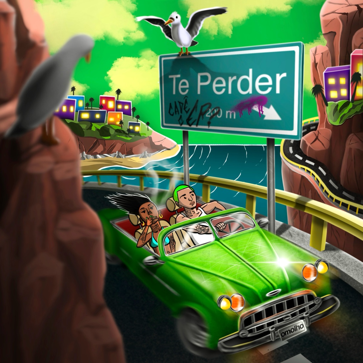 TE PERDER (feat. oMolho) - Single by Favero, NABRU & Arthurzinho album cover