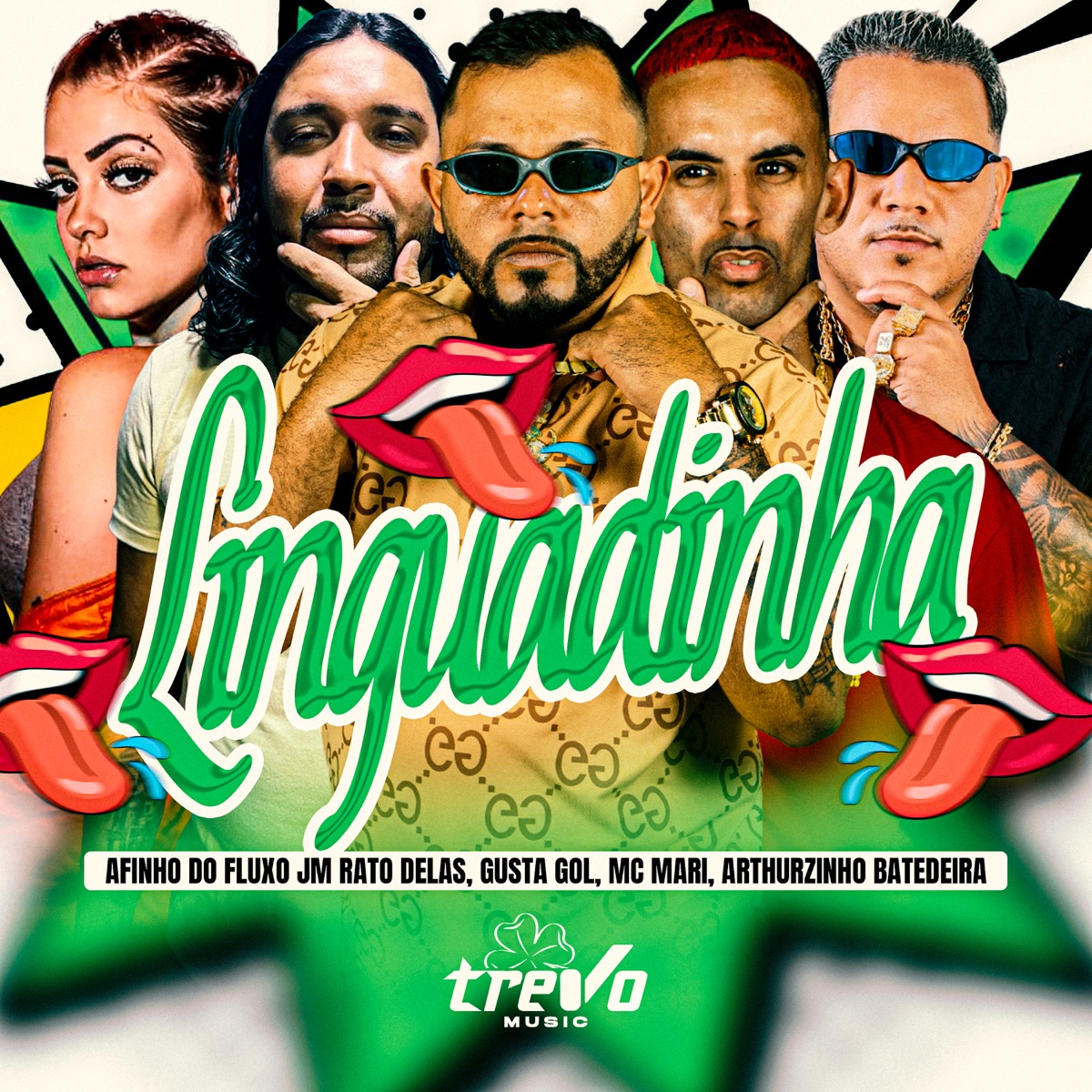 Linguadinha (feat. Arthurzinho Batedeira) - Single by Jm O Rato Delas, Gusta Gol & MC Mari album cover