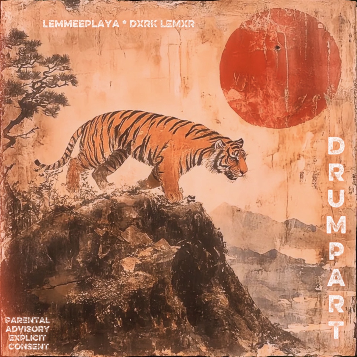 Drumparts - Single by LemmeePlaya & DXRK LEMXR album cover