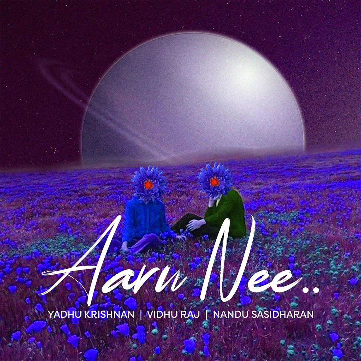 Aaru Nee (feat. Vinvy Varghese & Arun Mudrah) - Single by Yadhu Krishnan, Vidhu Raj & Nandu Sasidharan album cover