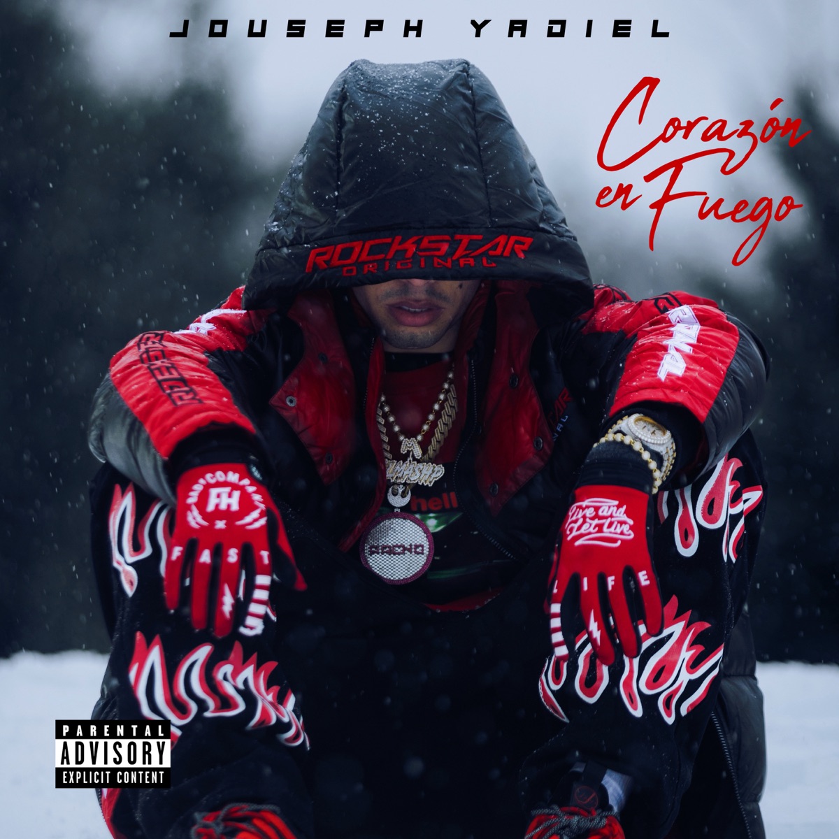 Corazón En Fuego by Jouseph Yadiel album cover