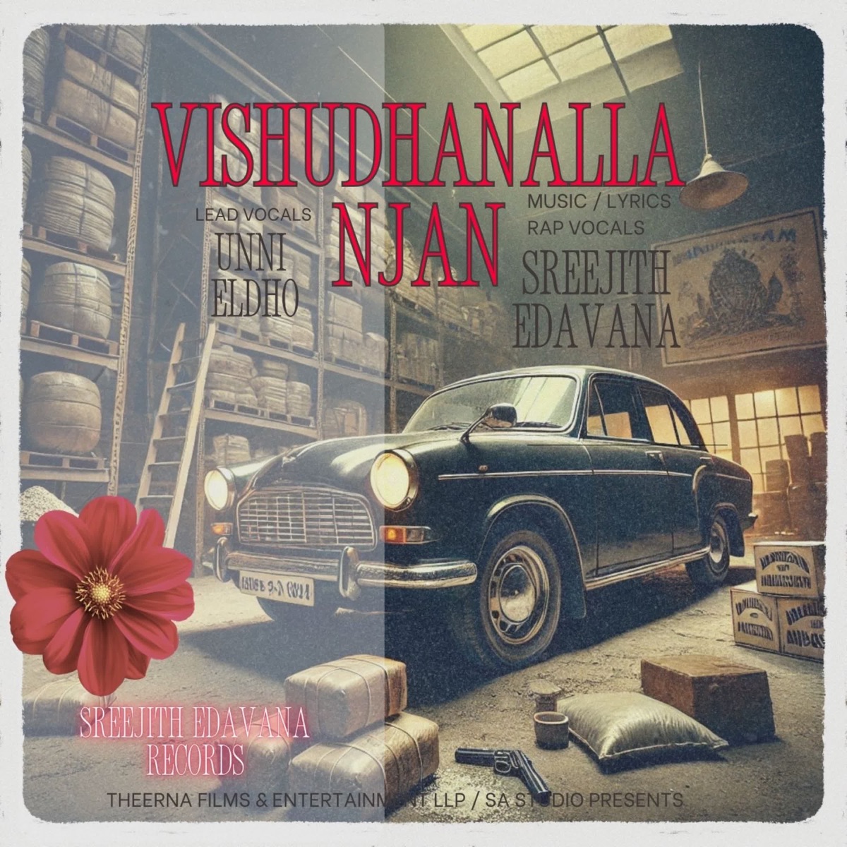 VISHUDHANALLA NJAN - Single by Sreejith Edavana & Unni Eldho album cover