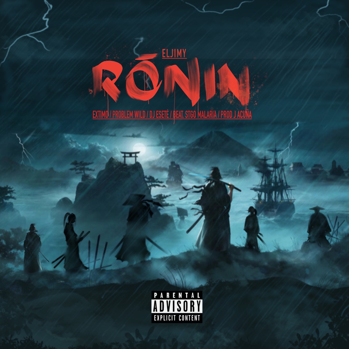 Ronin (feat. Éxtimo, ProblemWild & Dj Eseté) - Single by El Jimy album cover