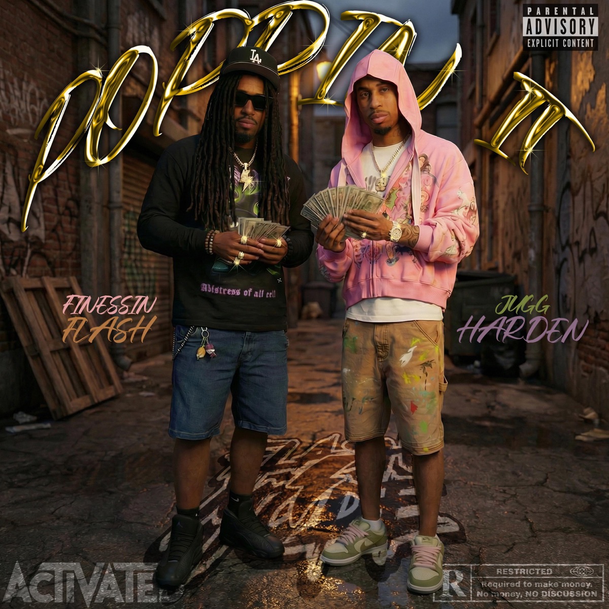 Poppin' It (feat. Jugg Harden) - Single by Finessing Flash album cover