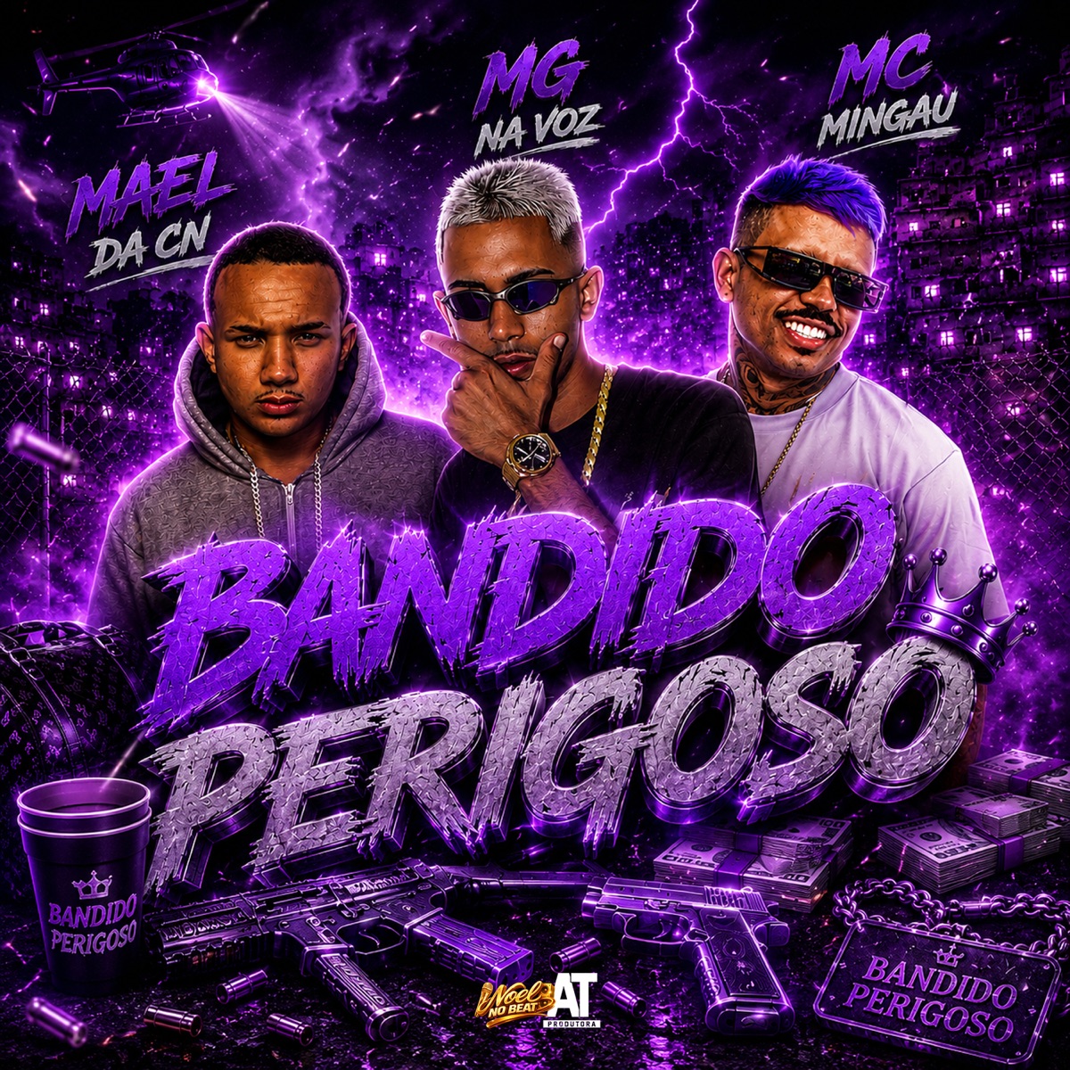 Bandido Perigoso - Single by Mael da CN, Mg na Voz & Mc Mingau album cover