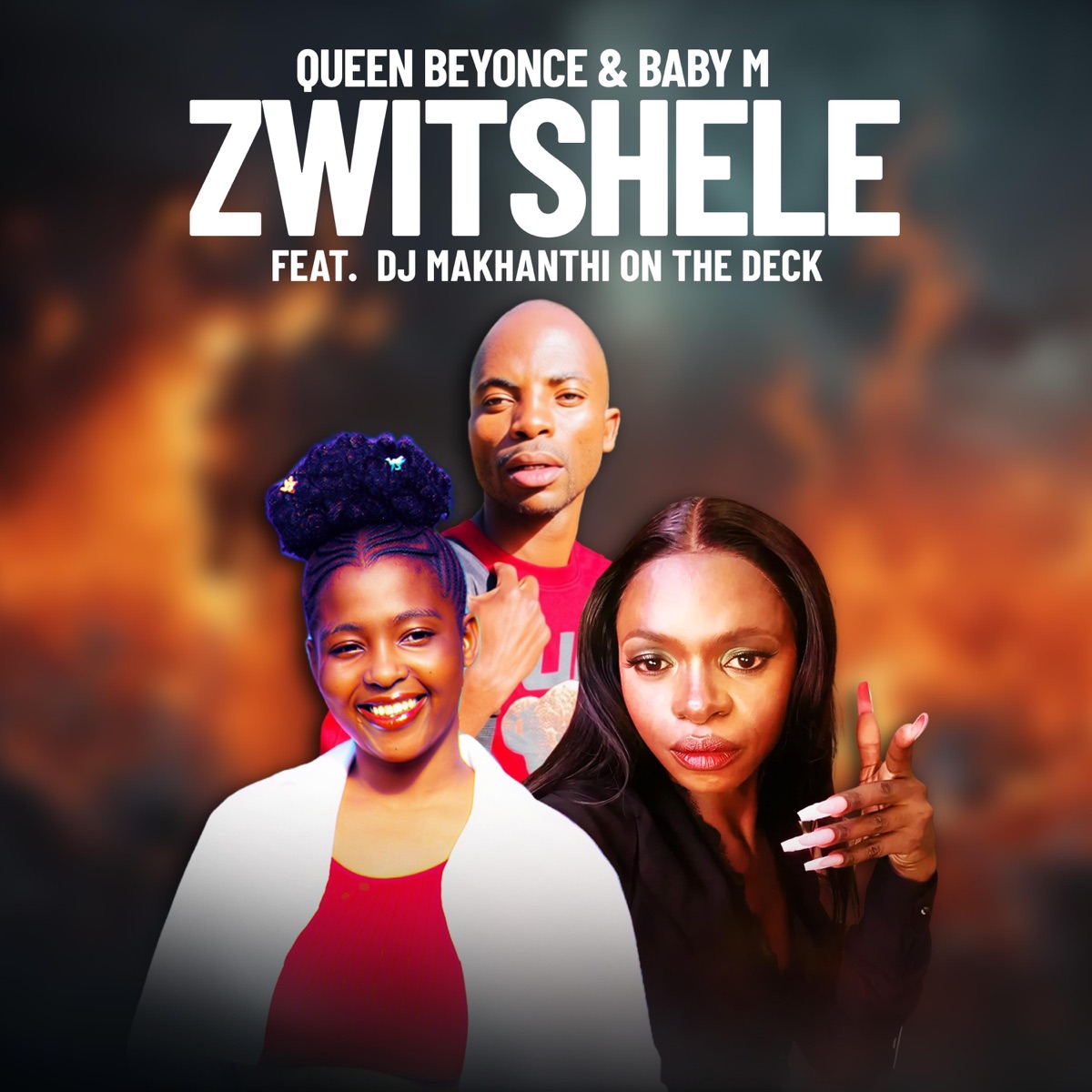 ZWITSHELE (feat. Baby m & DJ makhanthi on the deck) - Single by Queen Beyonce album cover