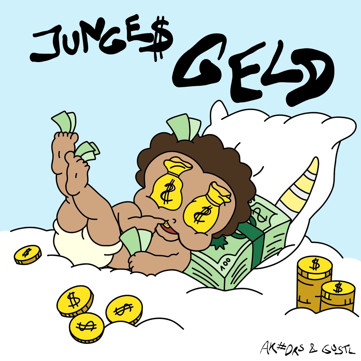 Junges Geld - Single by AK #DRS & gustl album cover