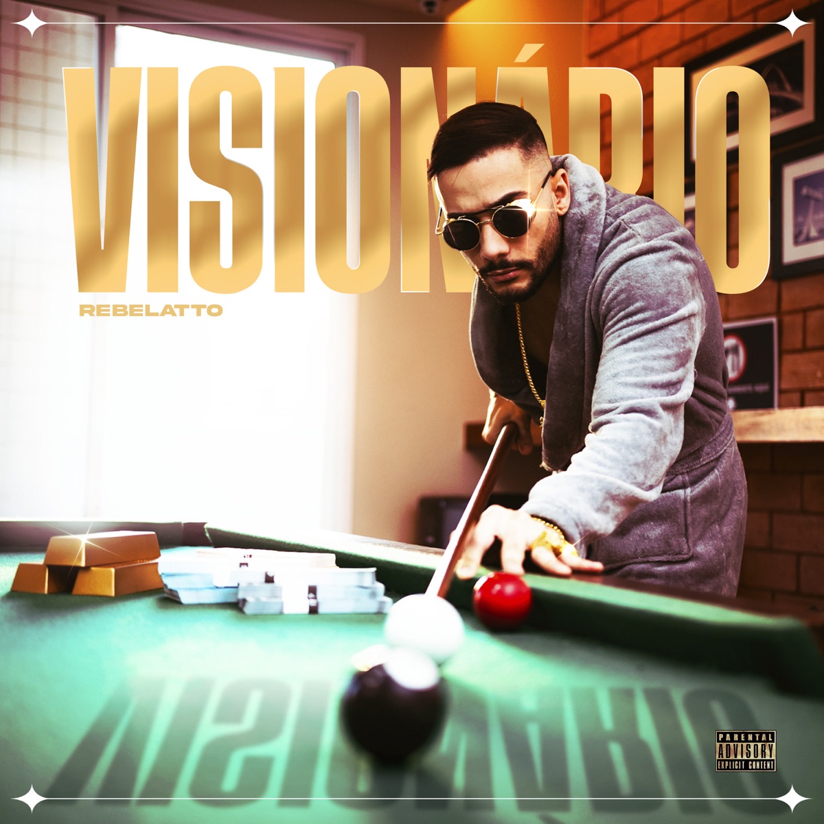 Visionário - Single by Rebelatto & KroosNoBeat album cover