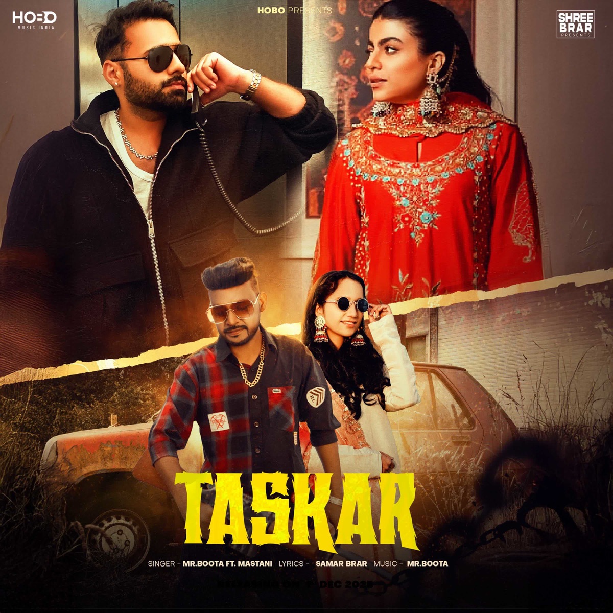 TASKAR (feat. mastani) - Single by Mr Boota album cover