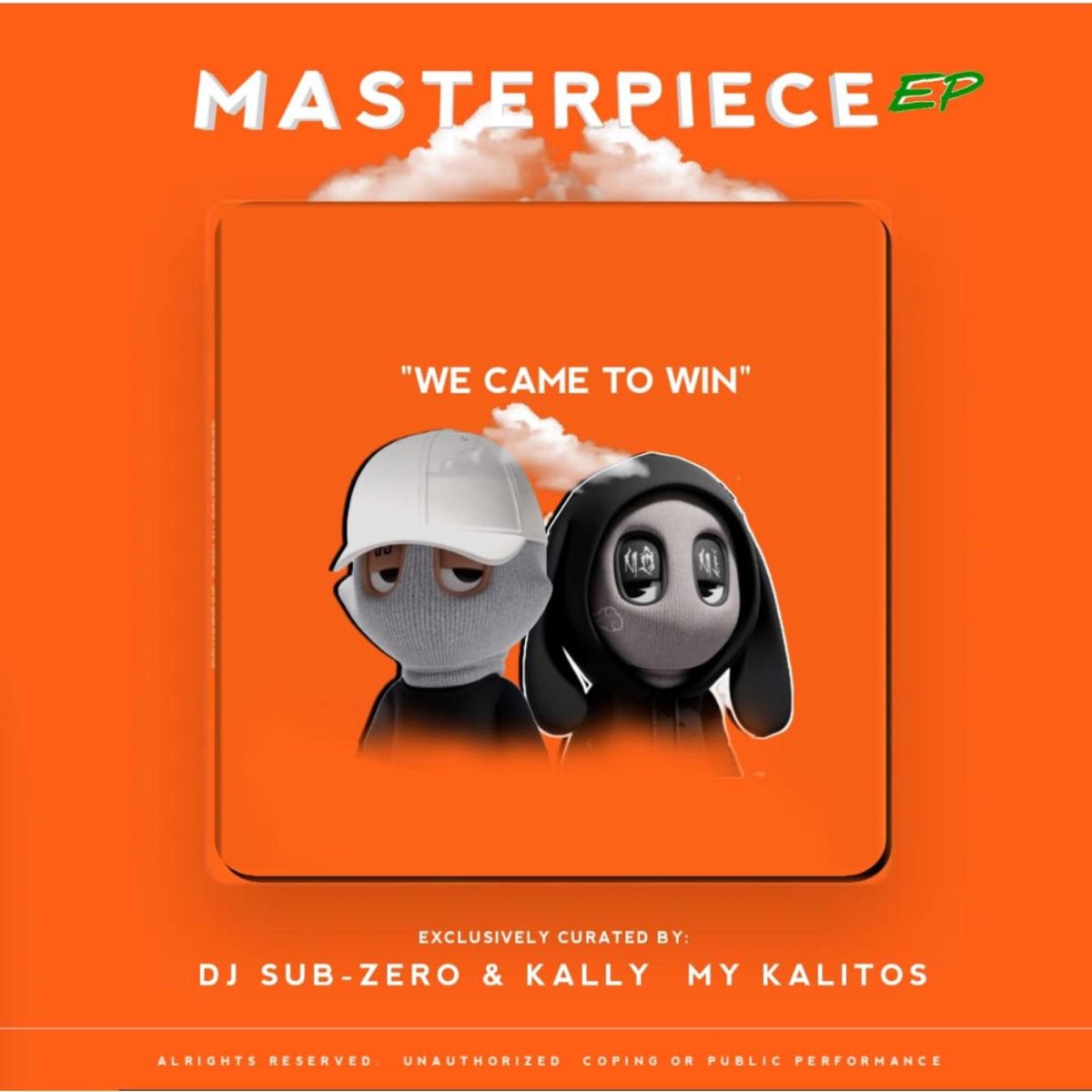 Masterpiece EP by DJ Sub Zero & Kally Myy Kalitos album cover