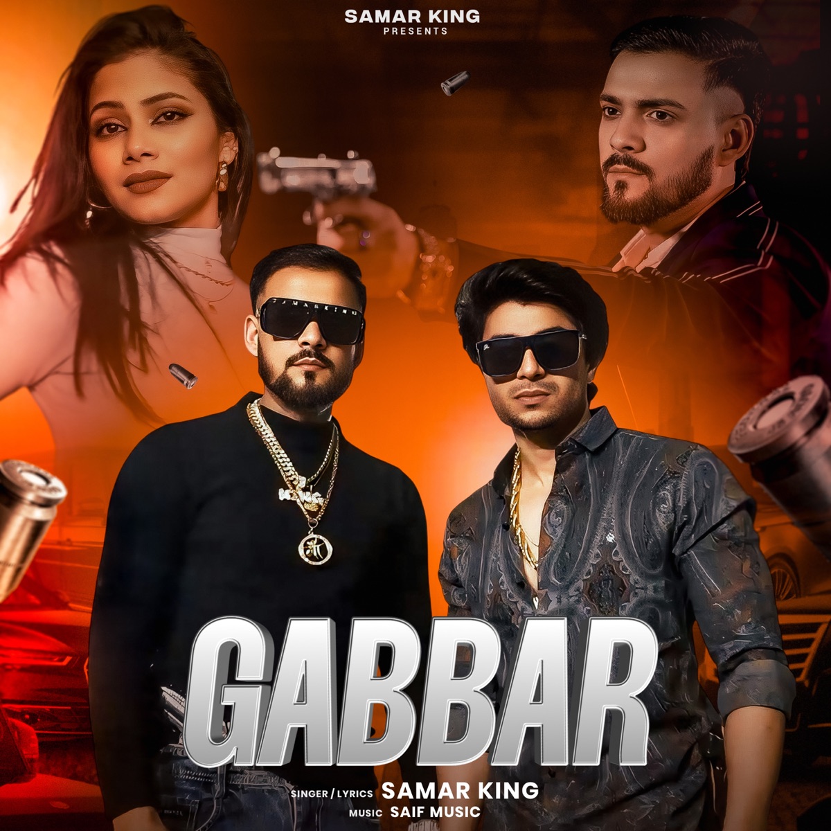 Gabbar (feat. Amit Baisla) - Single by Samar King album cover