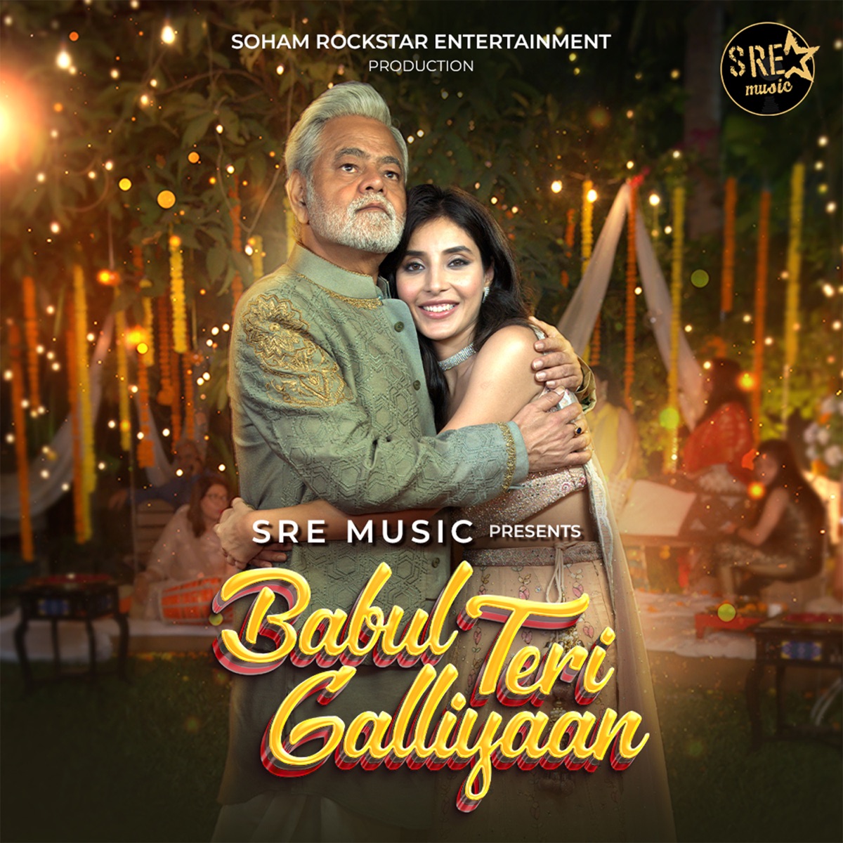 Babul Teri Galliyaan - Single by Bhoomi Trivedi & Harshit Saxena album cover