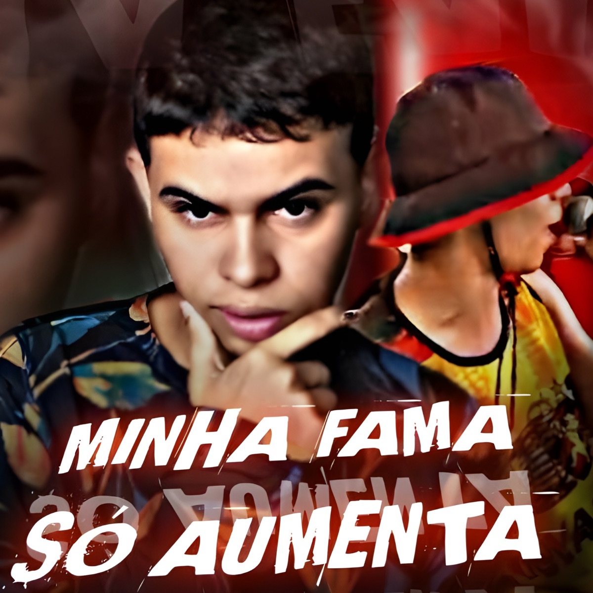 Minha fama só aumenta (feat. MC TH) - Single by PEIXE PERIGOSO album cover