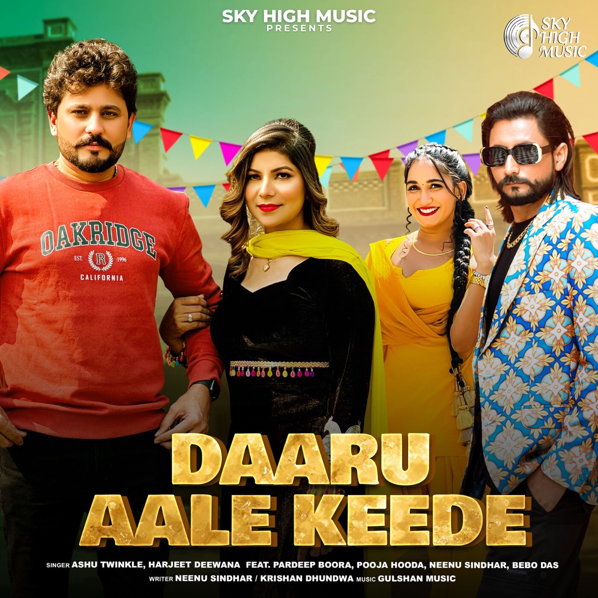 Daaru Aale Keede (feat. Pooja Hooda, Neenu Sindhar, Bebo Das & Pardeep Boora) - Single by Harjeet Deewana & Ashu Twinkle album cover
