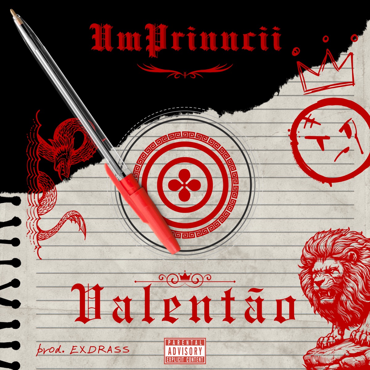 Valentão - Single by UmPrinncii album cover