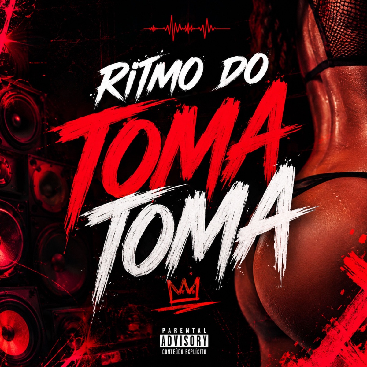 RITMO DO TOMA TOMA - Single by DJ PRK ORIGINAL & Mc Magrinho album cover